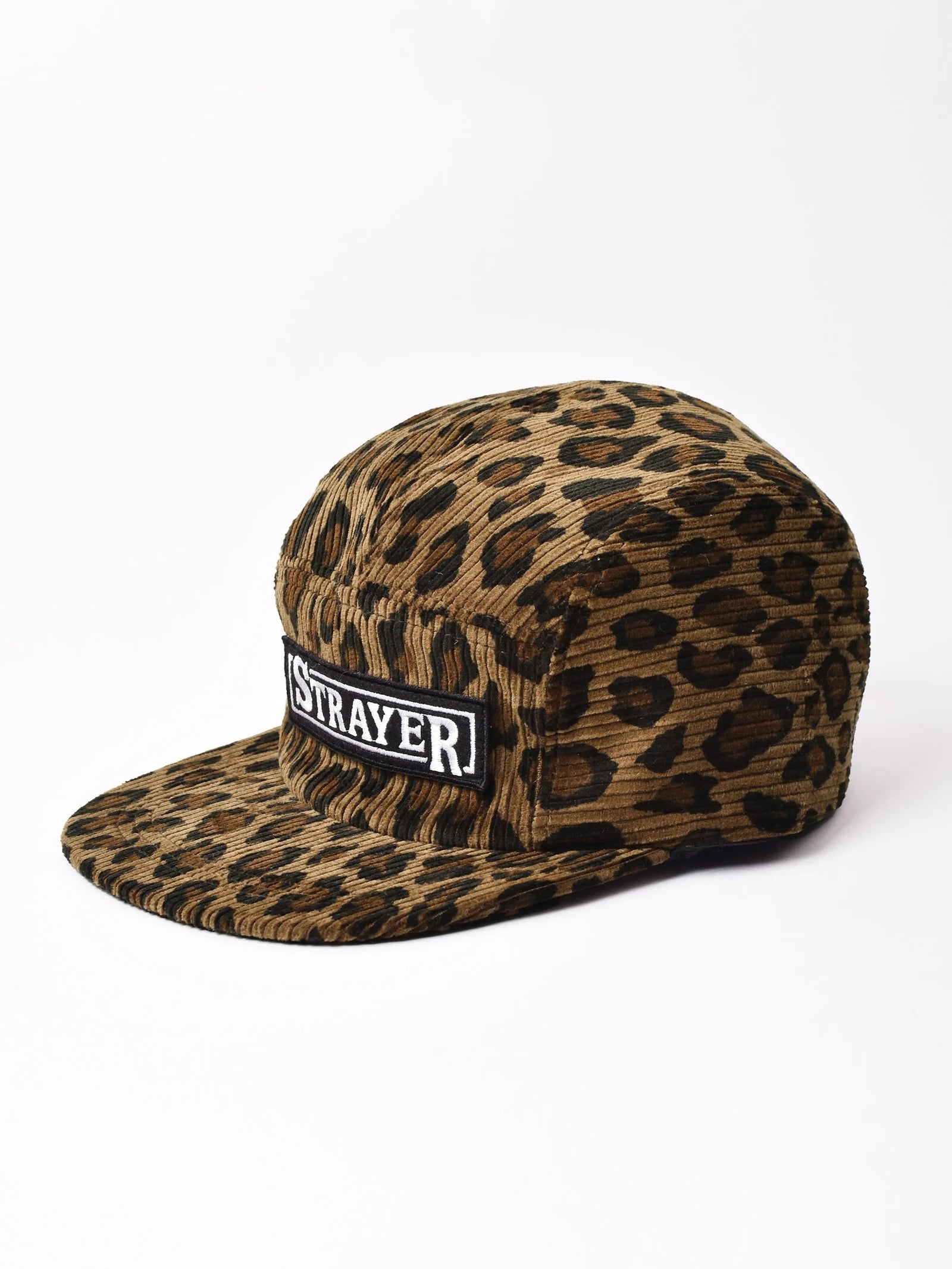 3色展開】Made in Japan レオパード柄 ジェットキャップ 「STRAYER