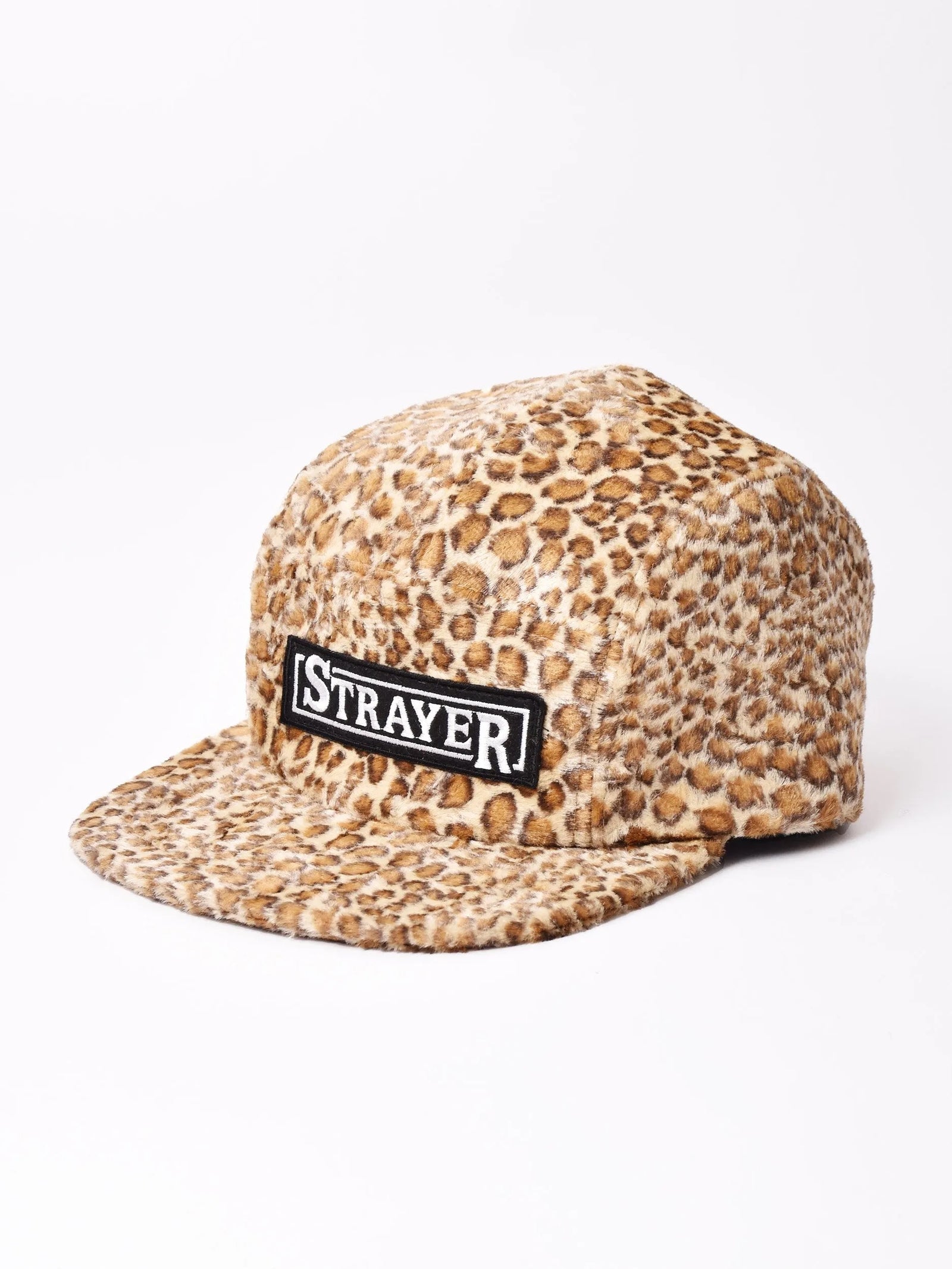 3色展開】Made in Japan レオパード柄 ジェットキャップ 「STRAYER