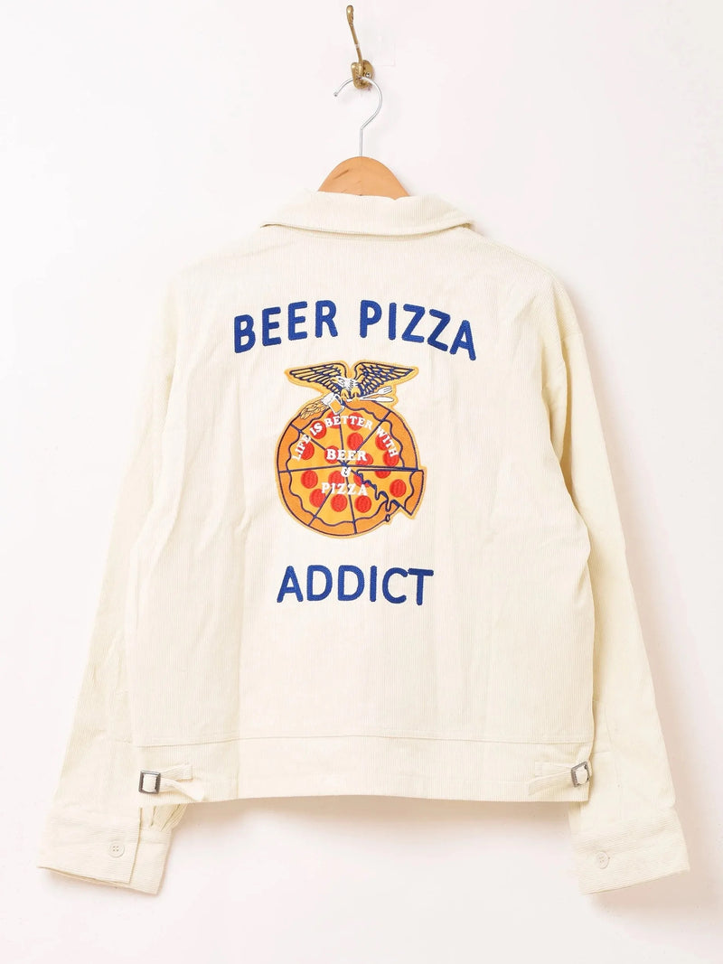 Backers ビール・ピザ・アディクト ジャケット M FFA 4色展開】Backers FFA Jacket Type コーデュロイ BPAジャケット – 古着