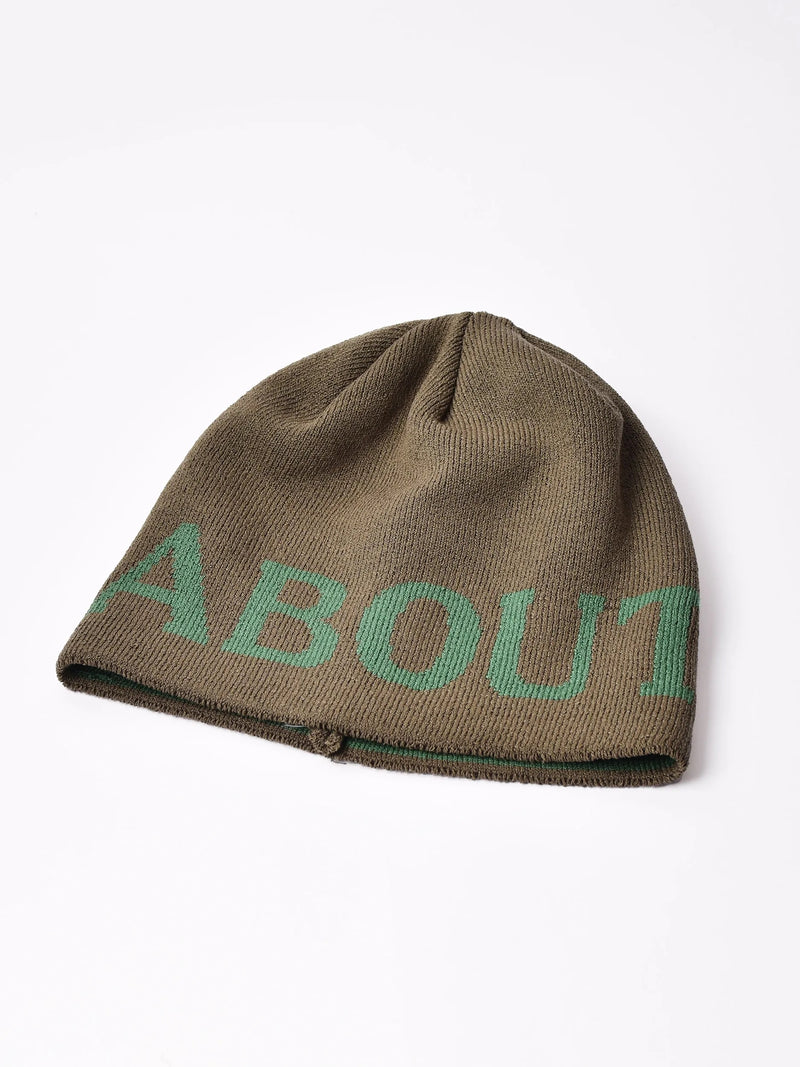 【8色展開】ロゴデザイン ニットキャップ