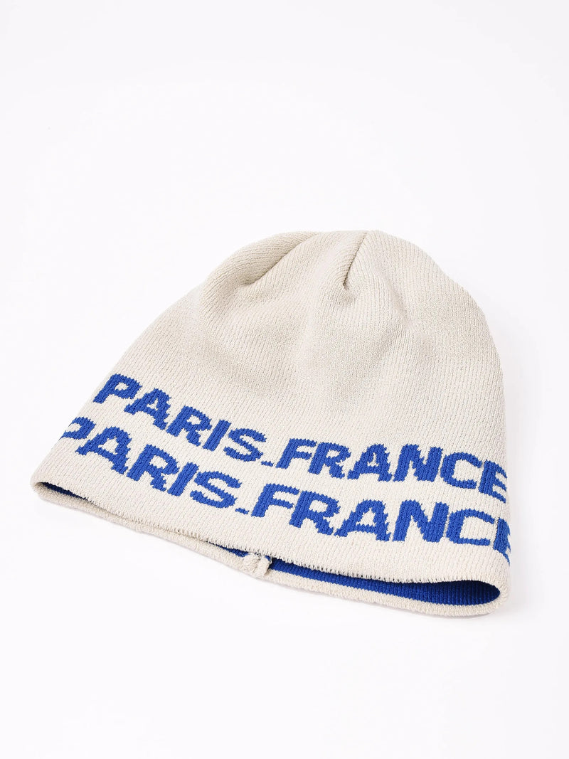 【8色展開】ロゴデザイン ニットキャップ