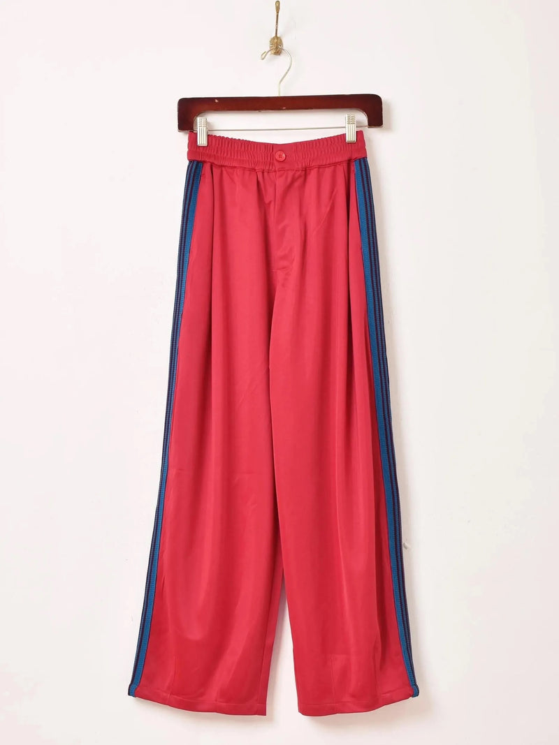 【6色展開】Meridian タック ライン入り トラックパンツ