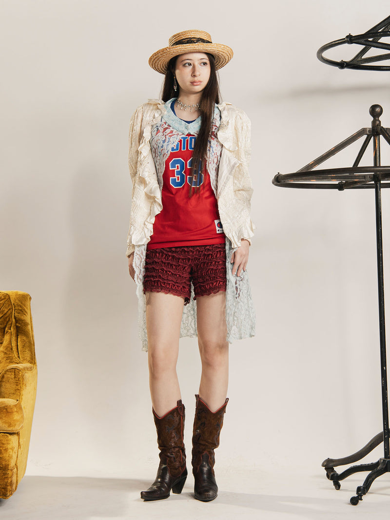 Sport × Frill Blouse