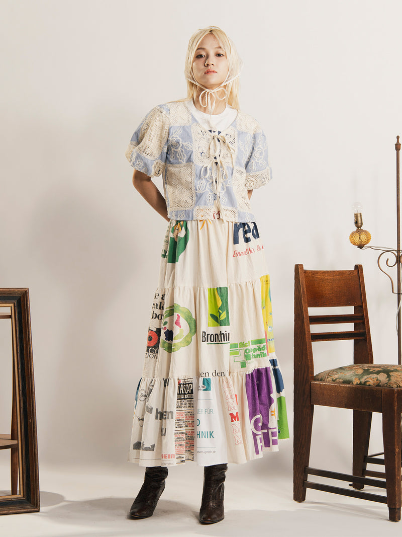 Front Ribbon Blouse