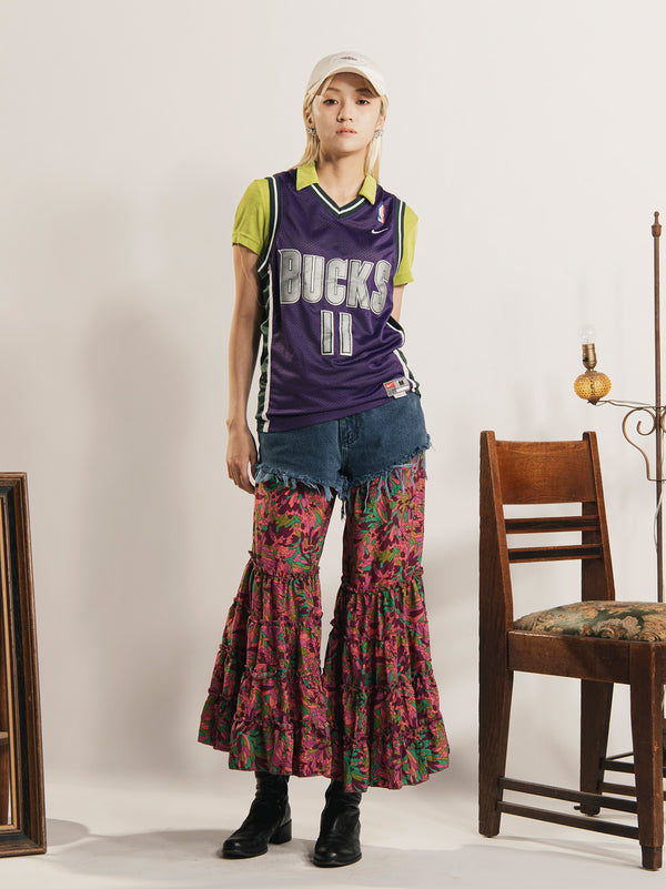 Psychedelic Frill Pants