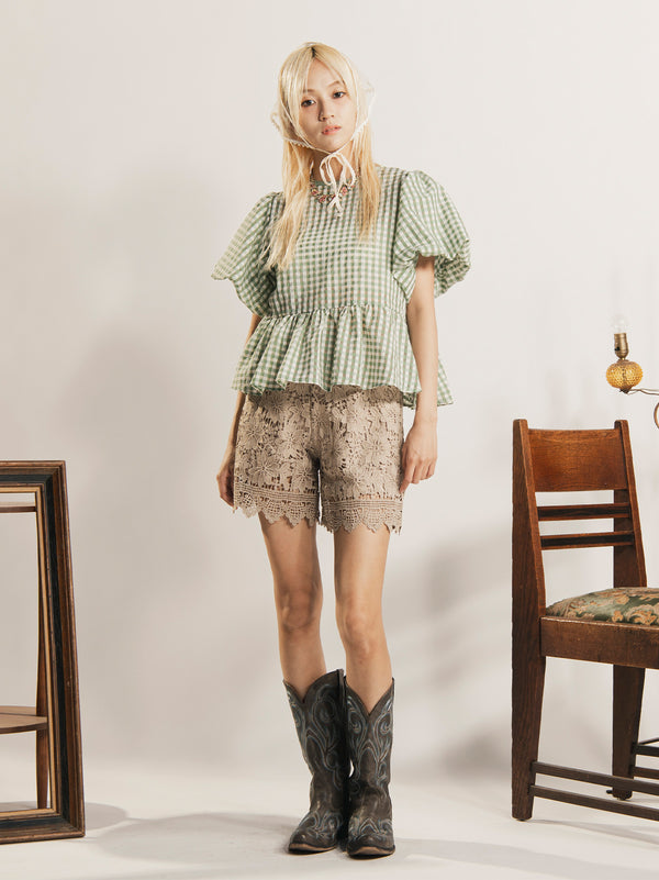 Ballon Sleeve Tops