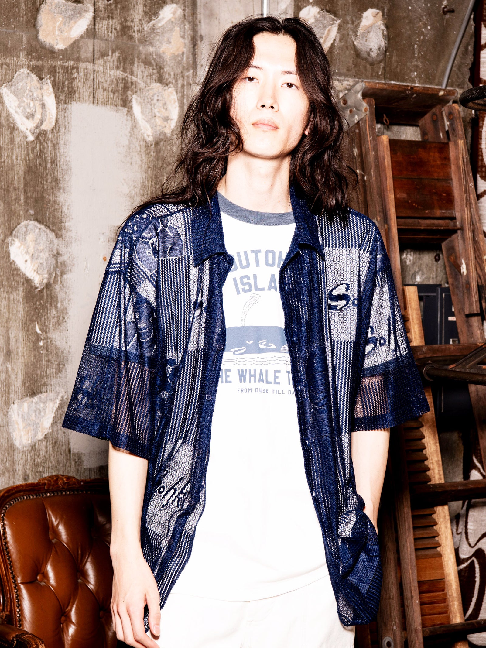 2色展開】 プリント リンガーTシャツ「THE WHALE TAVERN」 – 古着屋Top