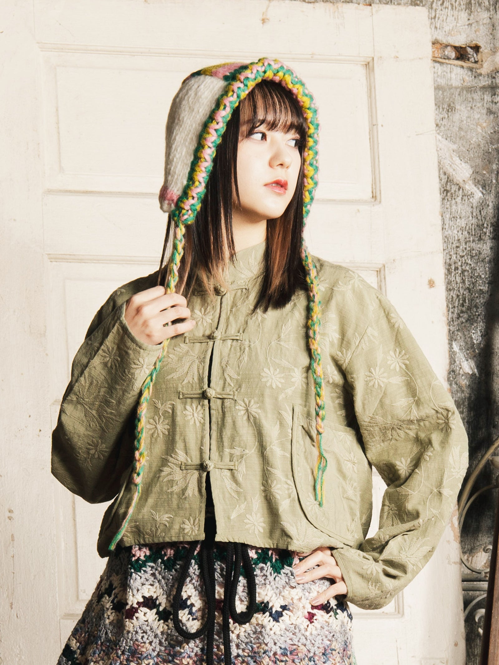 2色展開】モノトーン×カラフル ニットキャップ – 古着屋Top of the