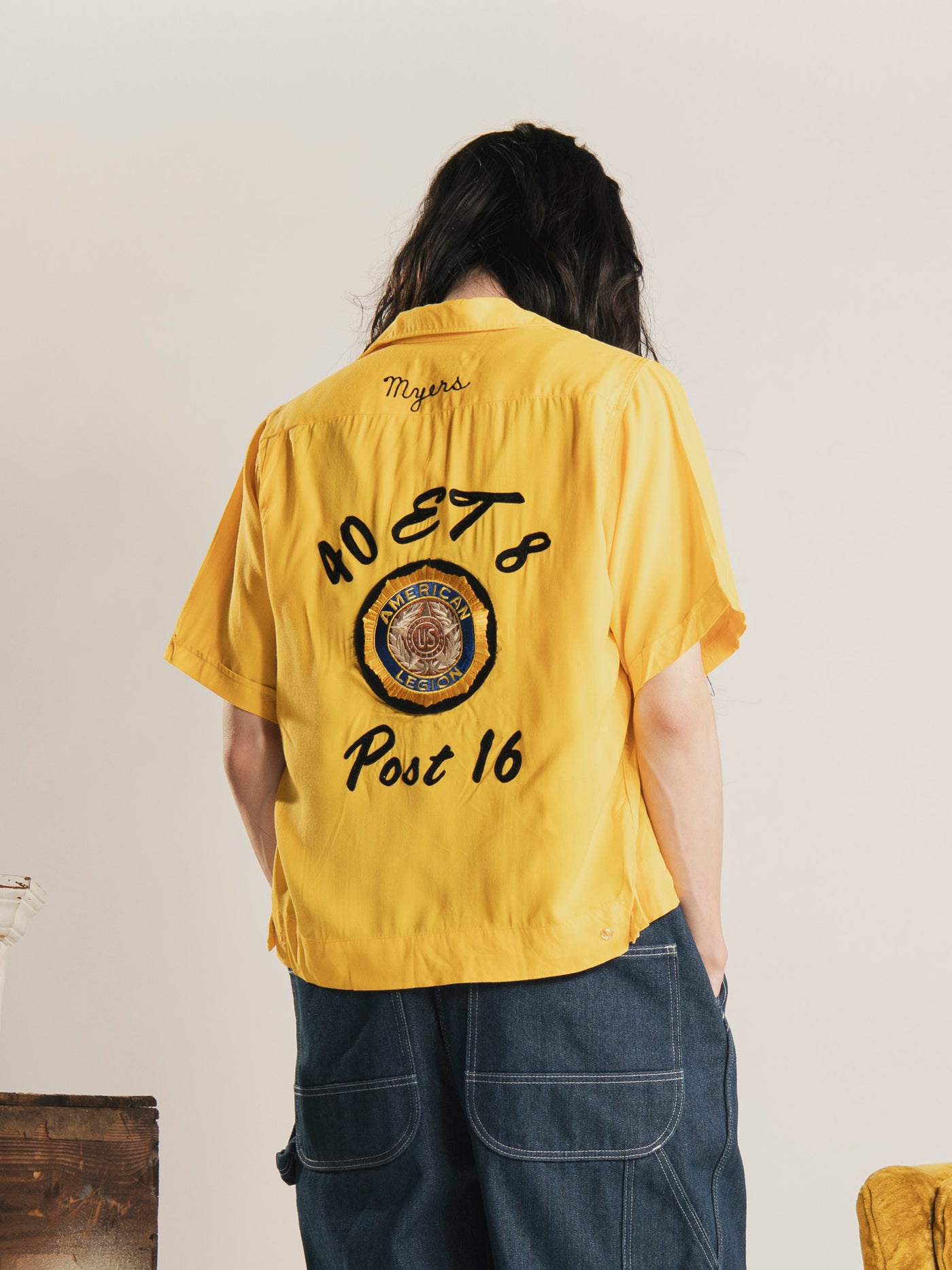 King Louie “Ten Strike” ボーリングシャツ 50s〜60s 3cea15255bdf474a4c3df9e5939f21
