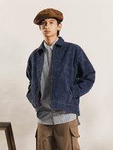 Backers フェイクスエード シングルジャケット