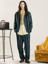 【2色展開】Backers ストライプ テーラードジャケット