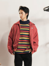 【5色展開】Backers ワンポイント シャーク ピーチスキンジャケット