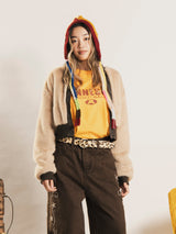 【2色展開】Meridian フェイクファー ショートブルゾン