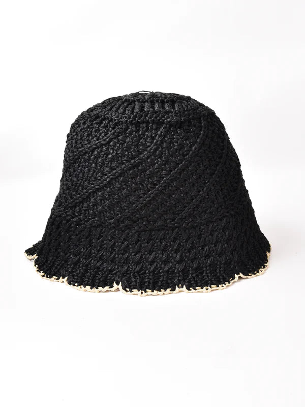 【AMI PARIS】Embroidered crocheted cloche クロシェ ハット UNITED ARROWS LTD. OUTLET｜レースアミクロシェ ハット