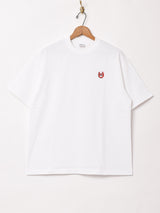 【2色展開】 ワンポイント 刺繍 Tシャツ「Lucky13」
