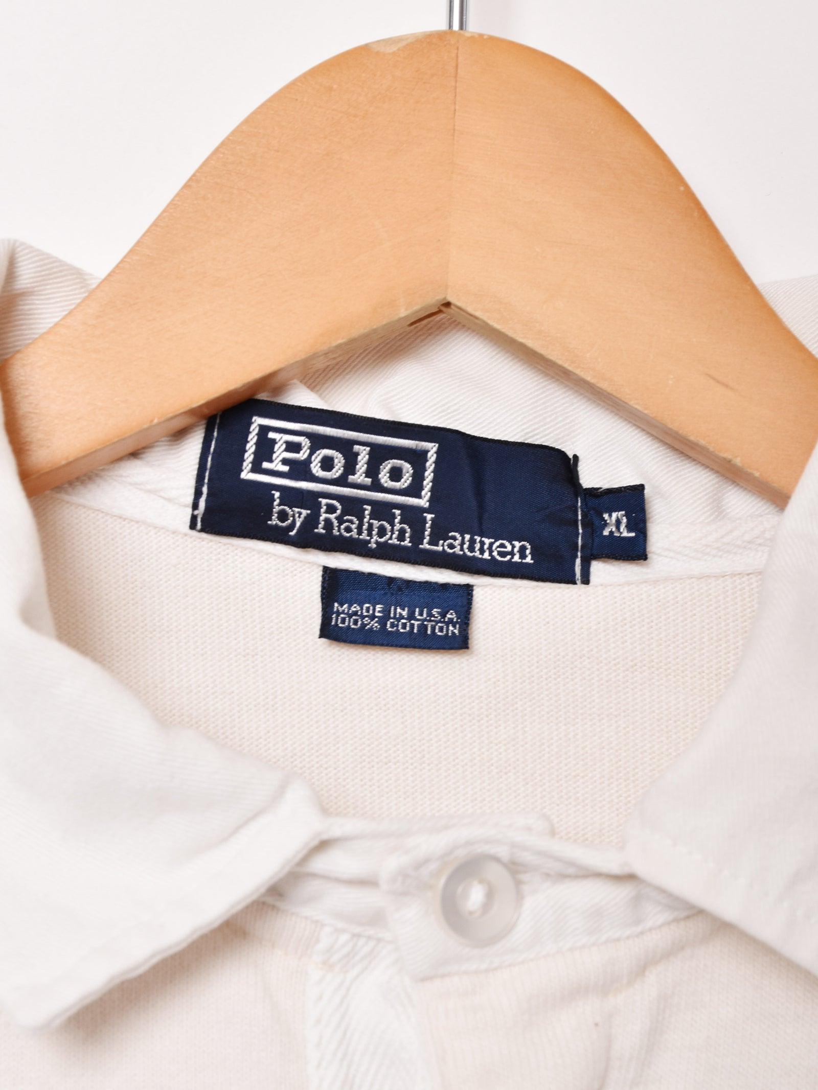 Polo by Ralph Lauren ラガーシャツ USA製 アメリカ製「Ralph Lauren」長袖 ラガーシャツ – 古着屋Top of the