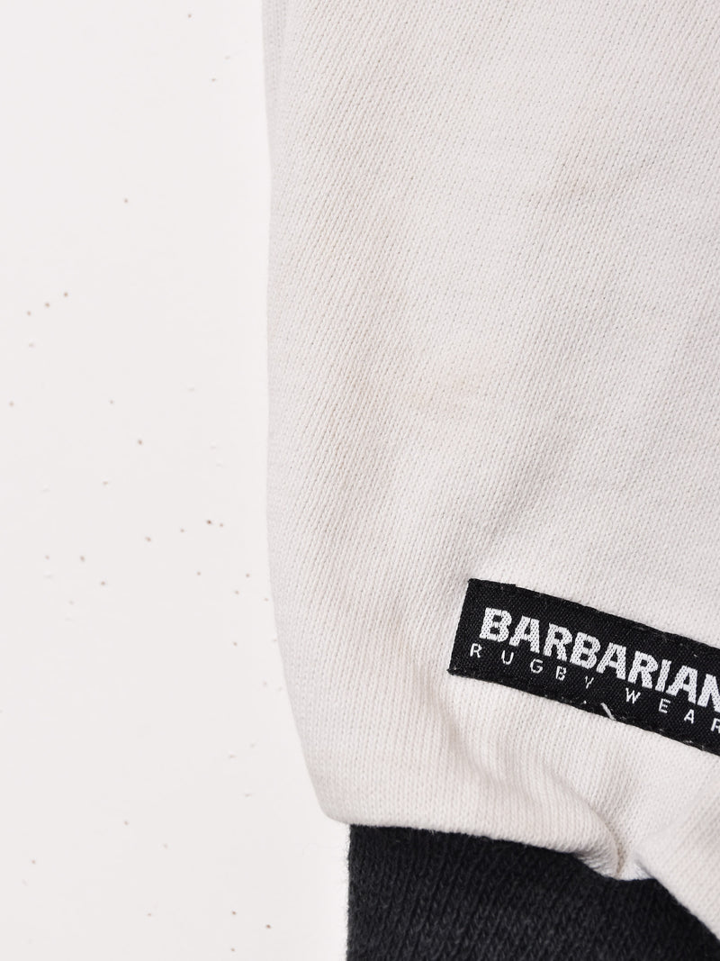 「BARBARIAN」マルチボーダー ラガーシャツ