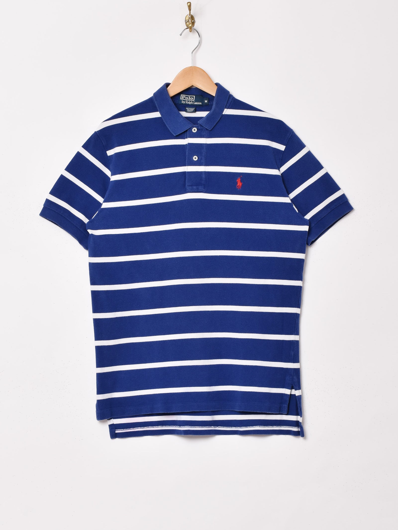 Ralph Lauren」ボーダー 半袖 ポロシャツ – 古着屋Top of the