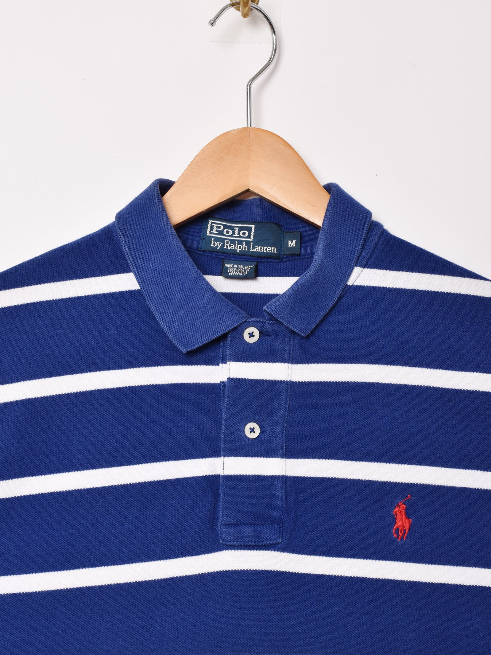 Ralph Lauren」ボーダー 半袖 ポロシャツ – 古着屋Top of the