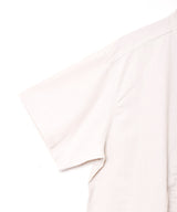 【3色展開】Backers コットンリネン チャイナボタン 半袖シャツ