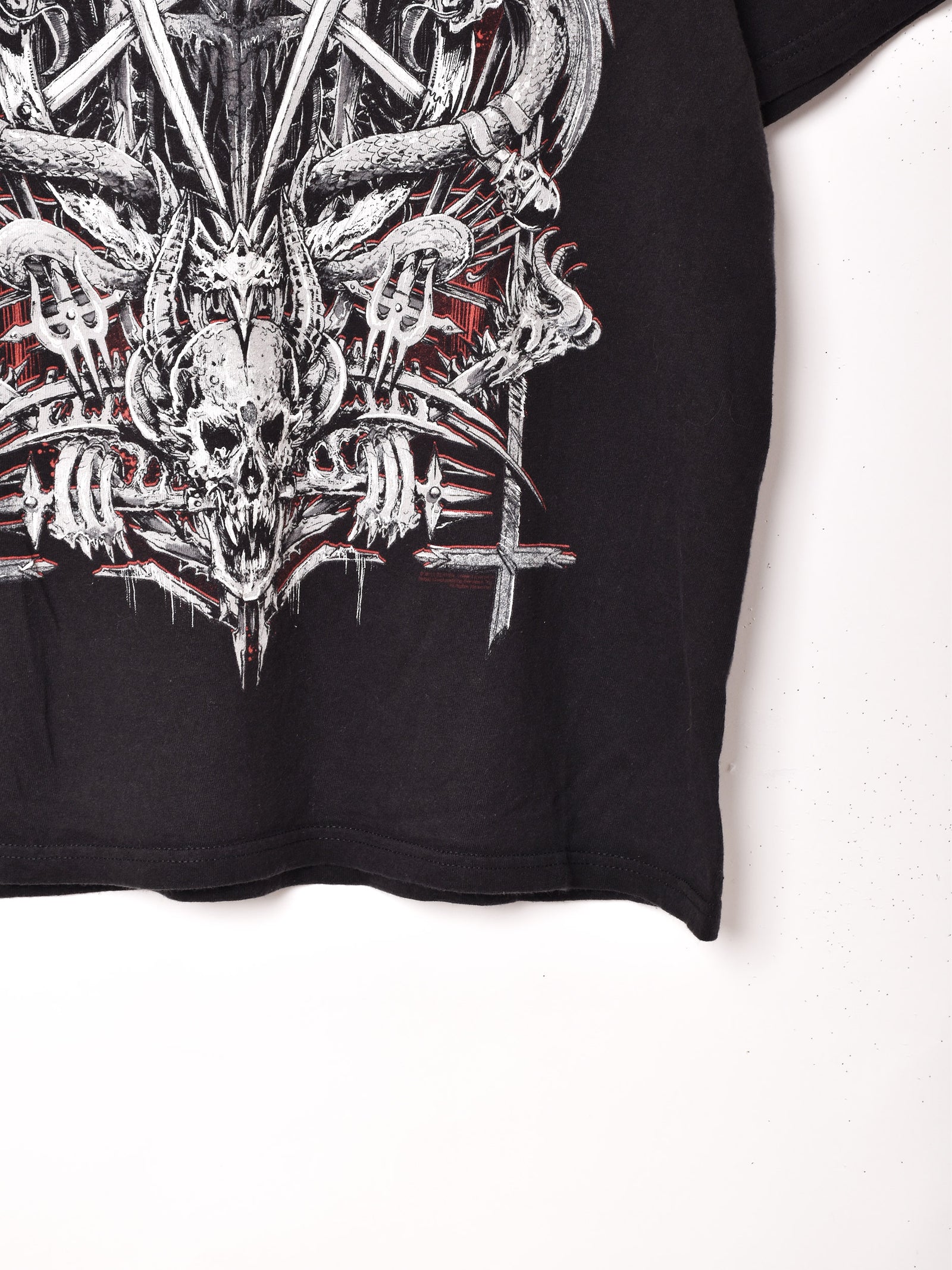 SLAYER プリント バンドTシャツ – 古着屋Top of the Hillの