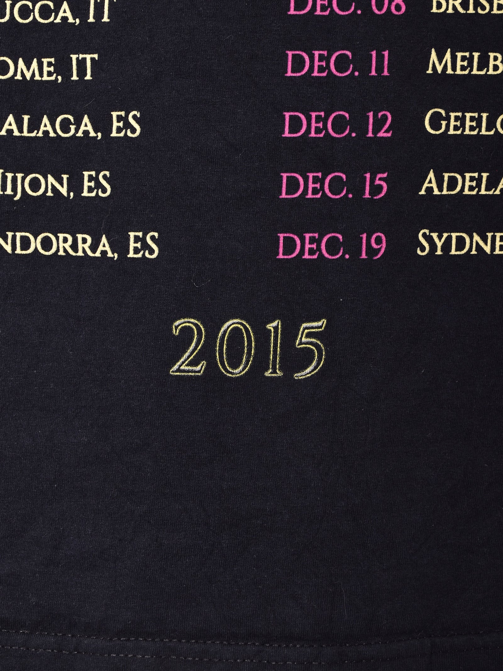 ELTON JOHN 「All The Hits Tour」Tシャツ – 古着屋Top of the Hillの