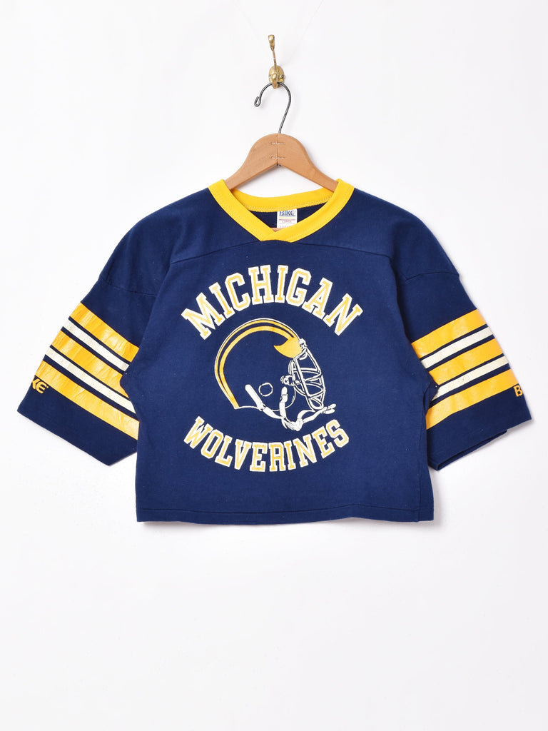 MICHIGAN WOLVERINES アメフトチームユニフォーム Tシャツ