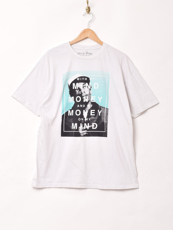 Snoop Dogg グラフィック プリントTシャツ