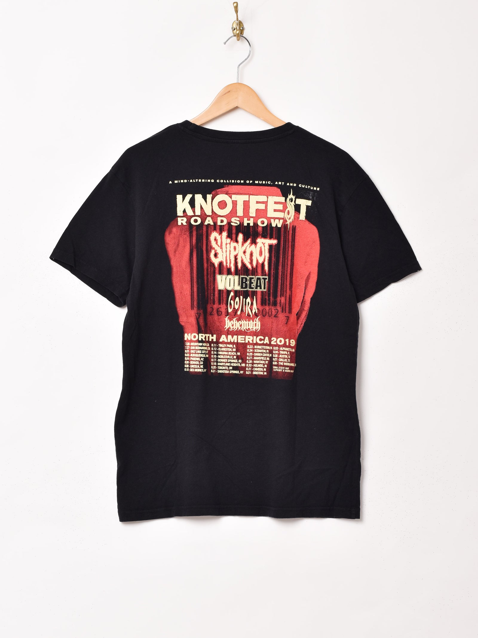 SlipknoT 「KNOT FEST 2019」 バンドTシャツ – 古着屋Top of the Hillのネット通販サイト