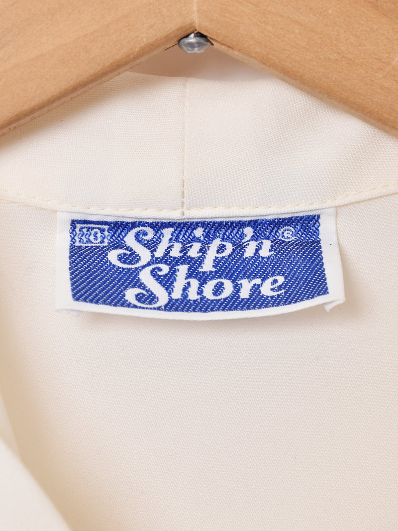 Ship'n Shore ボウタイブラウス