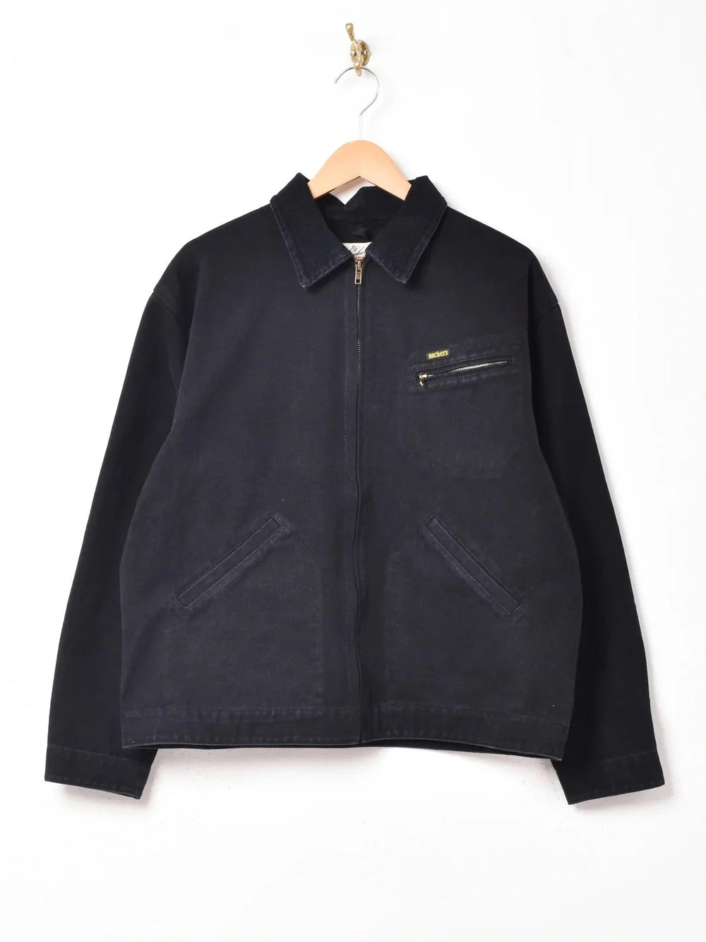 Backers サイズL コットンキャンバスダック ワークジャケット 刺繍 6色展開】Backers ヘビーコットン ワークジャケット – 古着屋Top