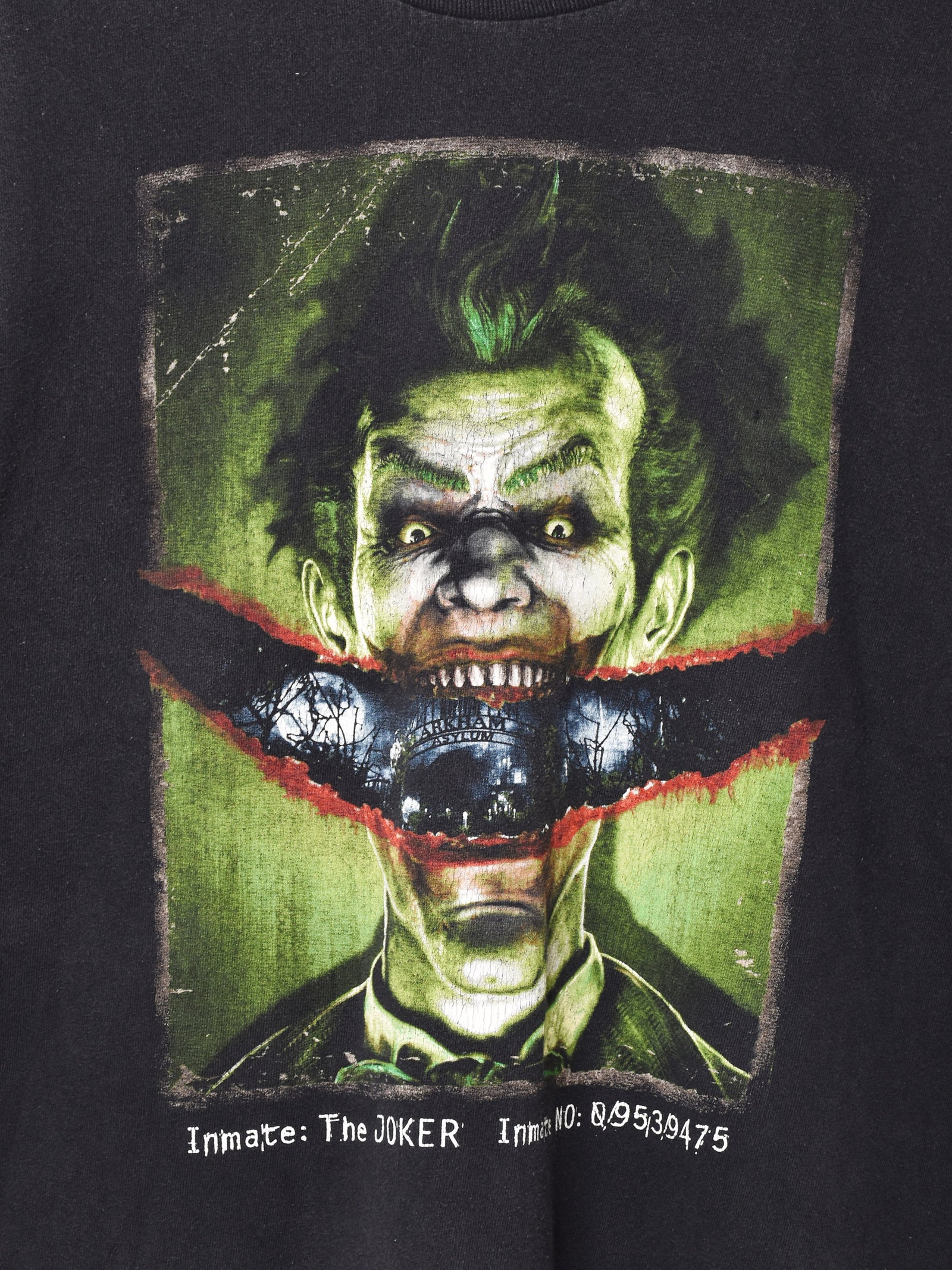 BATMAN JOKER ジョーカー プリント Tシャツ ホワイト BATMAN バットマン JOKER ジョーカー ハーレイクイン
