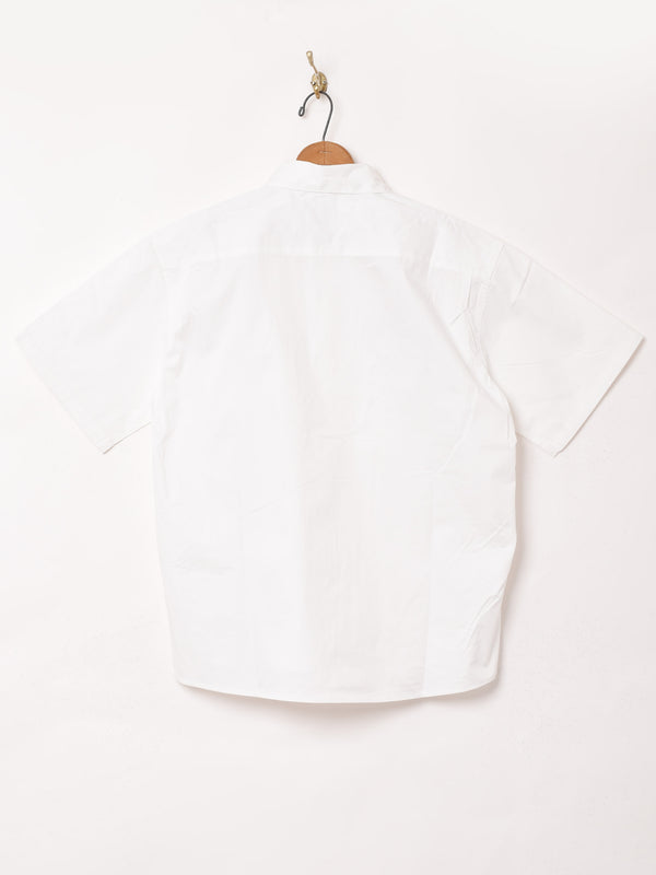 【3色展開】Backers ワッペン付き 半袖 ワークシャツ