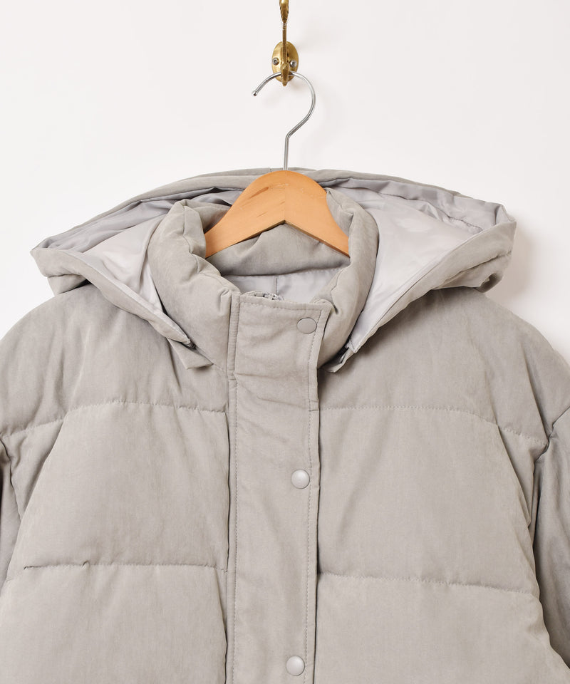【3色展開】Elcamino フード付き パディングジャケット