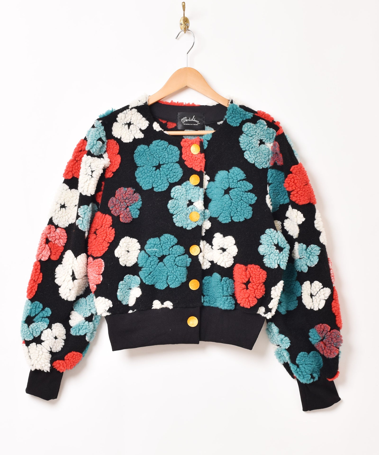 allisonbrown 花柄ジャケット アウター ブルゾン レディース 秋冬 ジャケット ショート丈