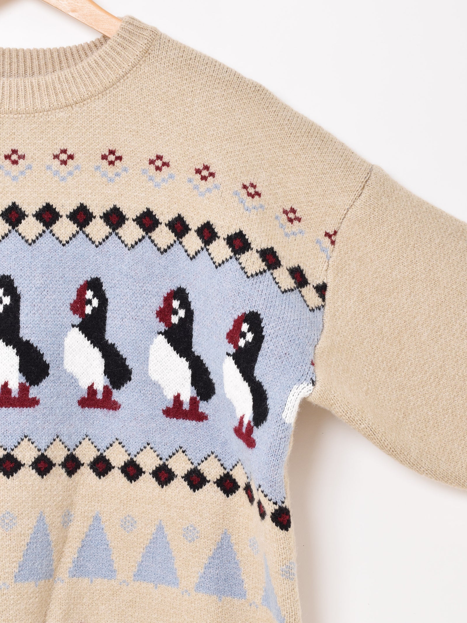 Elcamino ペンギンモチーフ セーター – 古着屋Top of the Hillのネット