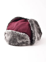 【7色展開】ウール混 フライトキャップ