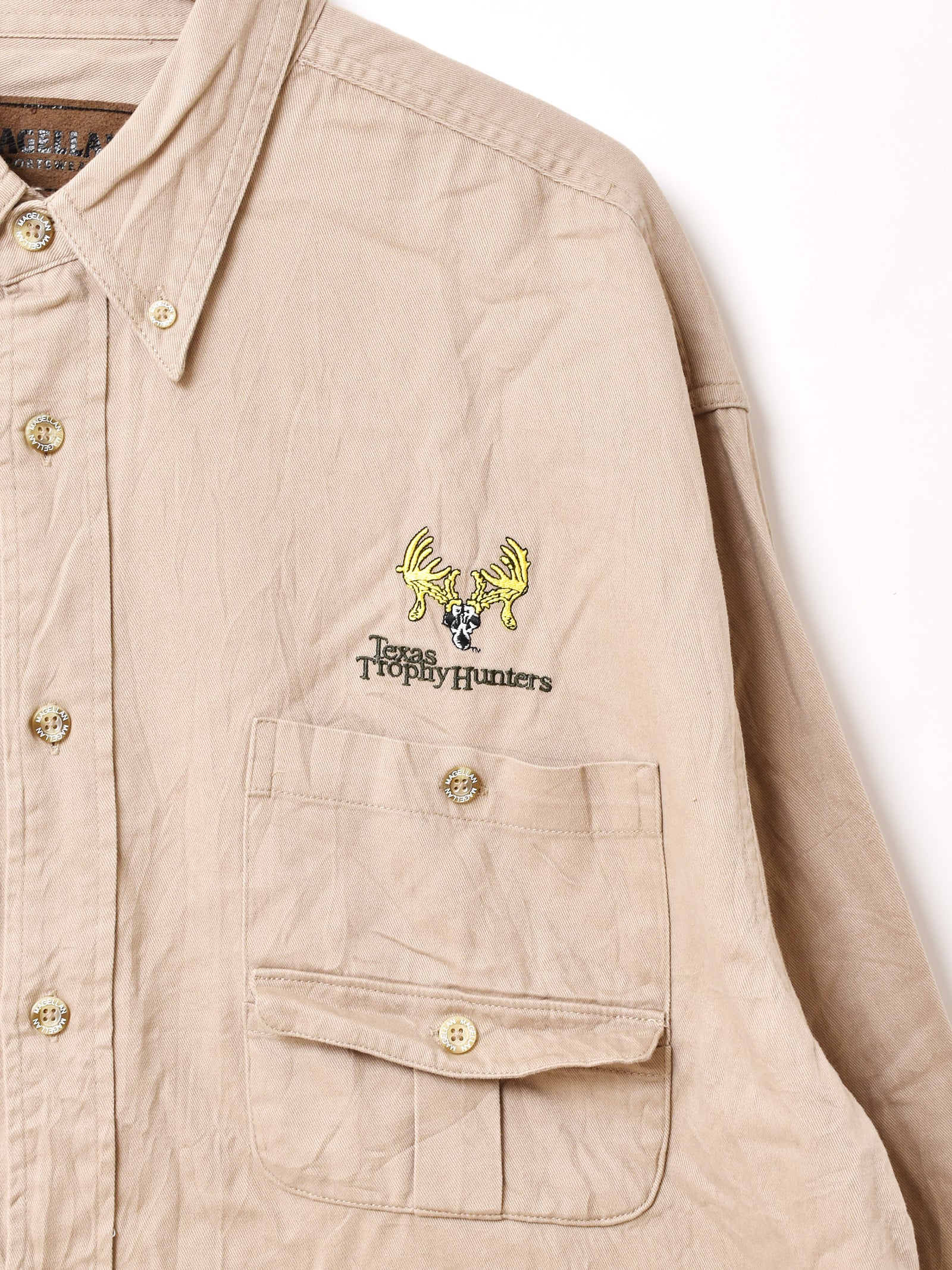 刺繍ロゴ ハンティングシャツ – 古着屋Top of the Hillのネット通販サイト