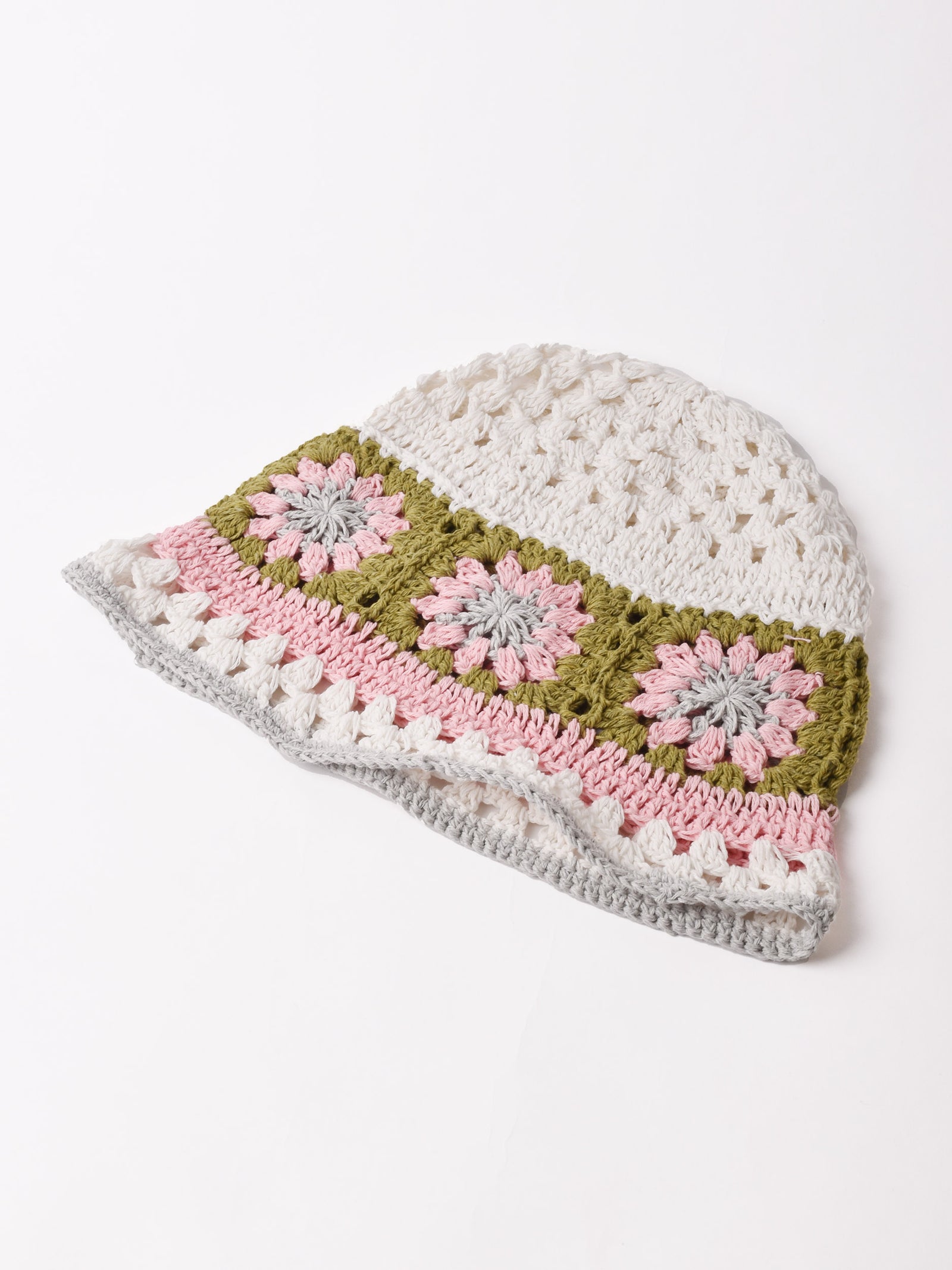 フランス ビンテージ　手編みの帽子 ab2d3a87cb6ce2b7a838e97be2b240