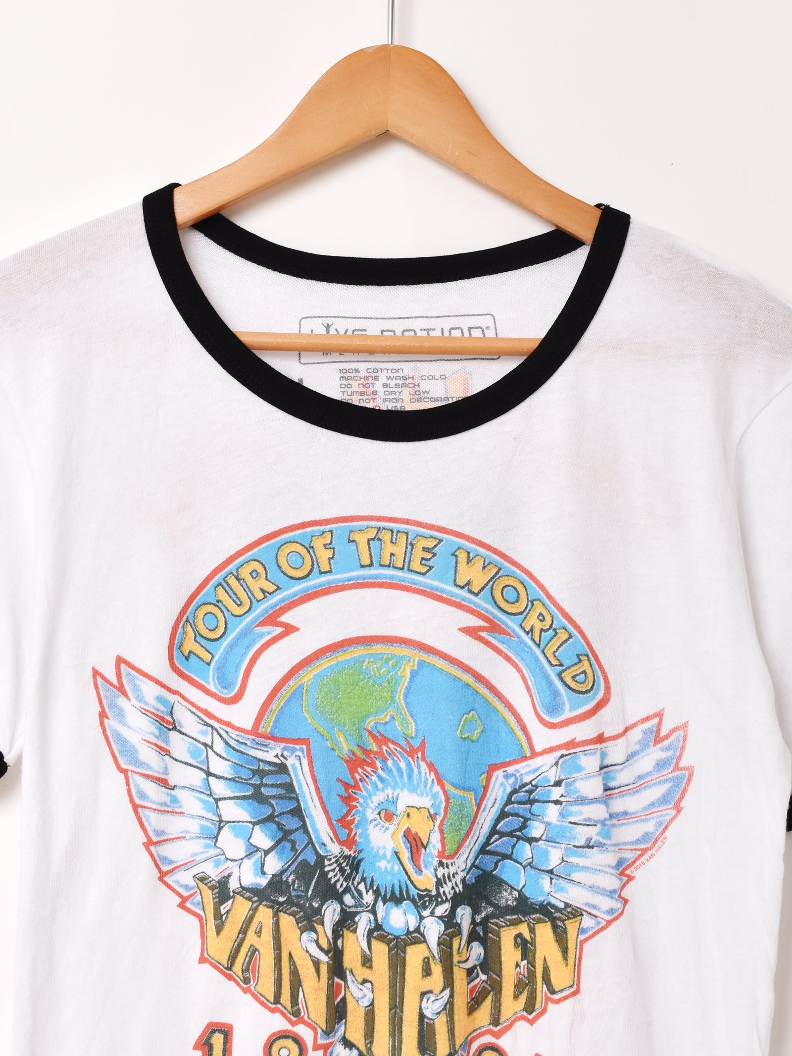 アメリカ製 Van halen 1984 ツアーTシャツ – 古着屋Top of the Hillのネット通販サイト