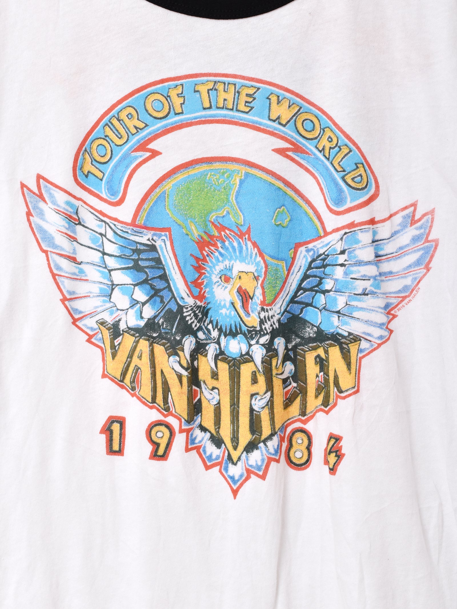 アメリカ製 Van halen 1984 ツアーTシャツ – 古着屋Top of the Hillのネット通販サイト