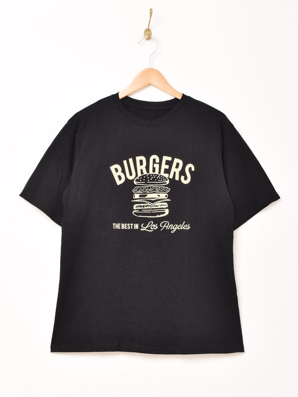 プリントTシャツ「BURGERS」