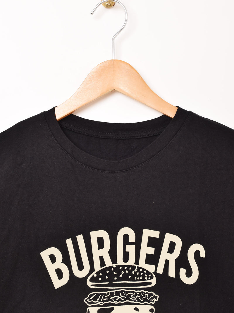 プリントTシャツ「BURGERS」