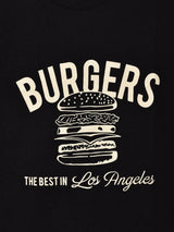 プリントTシャツ「BURGERS」