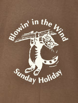 プリントTシャツ 「Sunday Holiday」