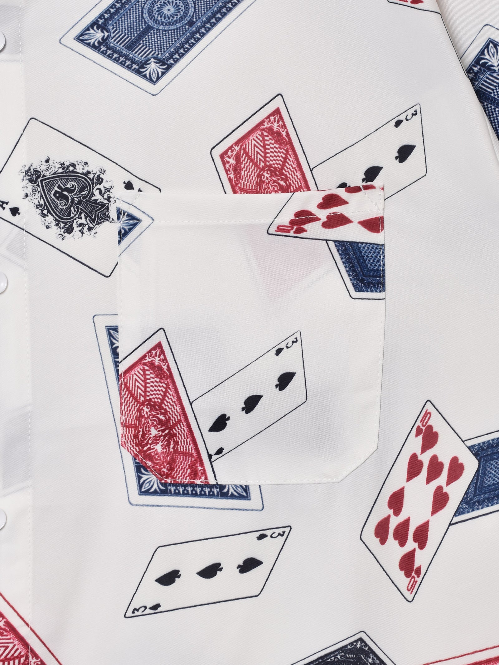 Trombones トランプ 総柄 半袖シャツ – 古着屋Top of the Hillのネット