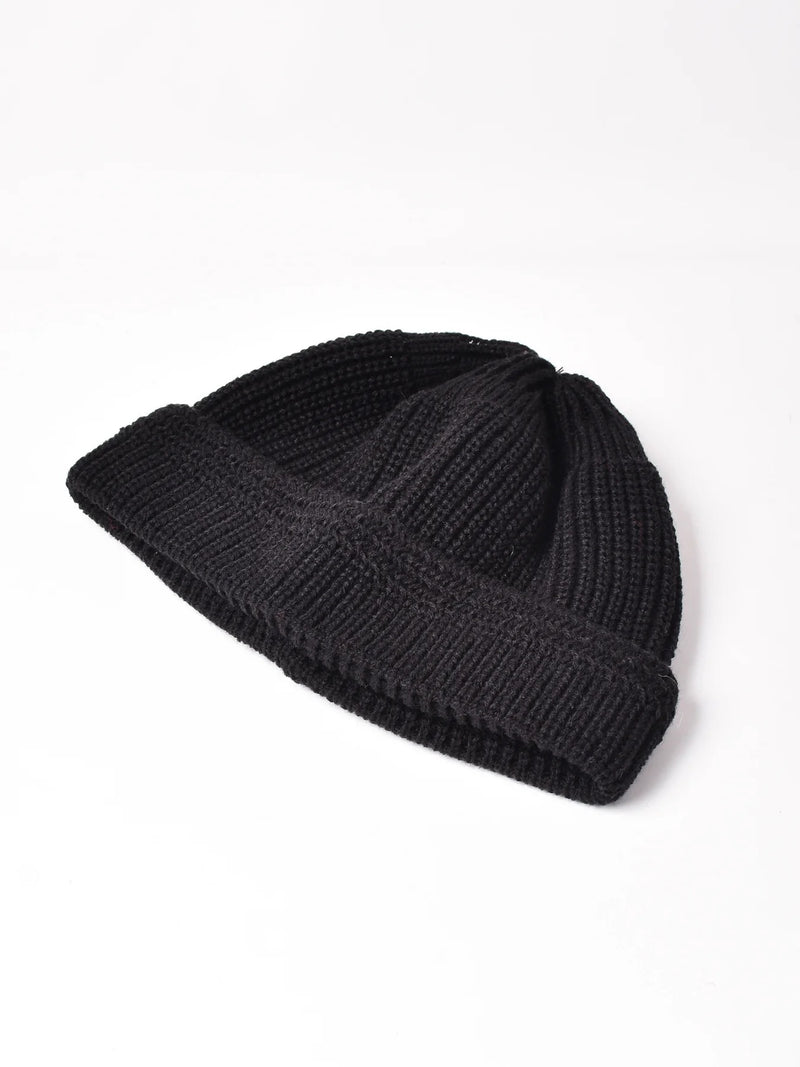 【6色展開】リブ ニットキャップ