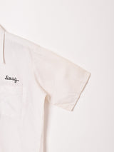 70's アメリカ製 J .C.Penny 刺繍 半袖 シャツ