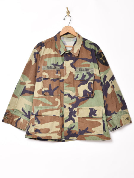 80's アメリカ軍 ウッドランドカモ ジャケット – 古着屋Top of the