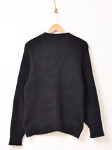 60's〜 “Brentwood” Black Mohair Cardigan